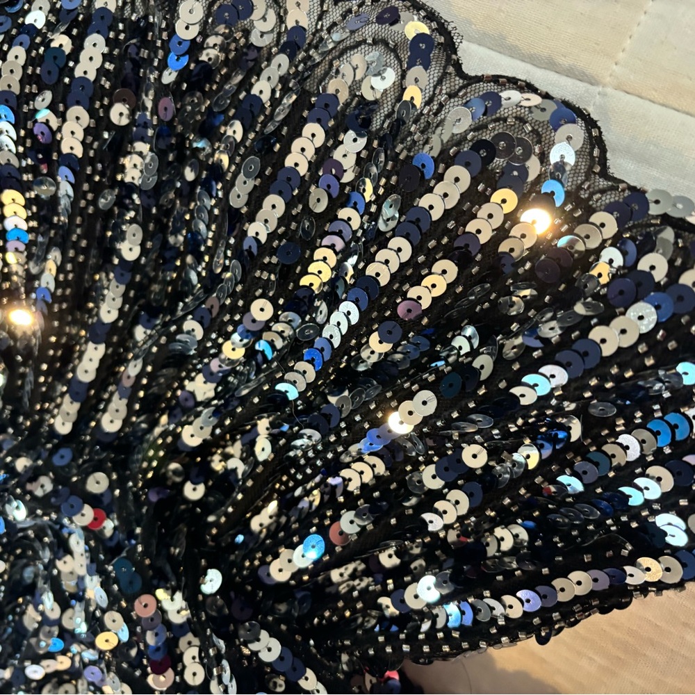 Prima Sequin Embellished Jacket - image 5